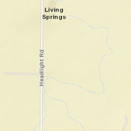Living Springs Colorado Street Map