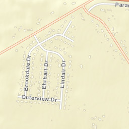 Lindair Acres Ohio Street Map