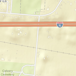 Locustgrove Ohio Street Map