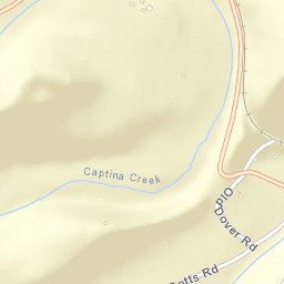 Captina Ohio Street Map
