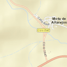 Mota de Altarejos Street Map