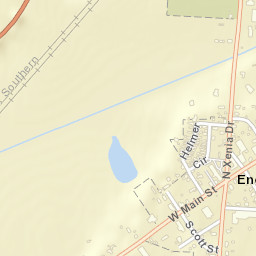Enon Ohio Street Map
