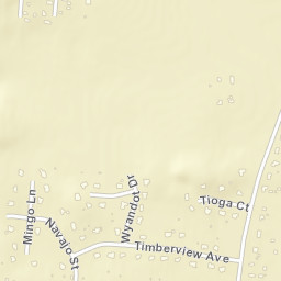 Shawnee Acres Ohio Street Map