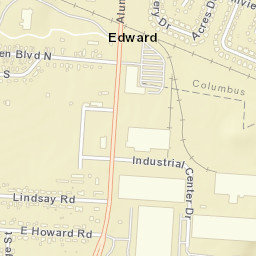 Edward Ohio Street Map
