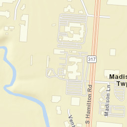 Groveport Ohio Street Map