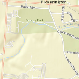 Pickerington Ohio Street Map