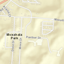 Moxahala Park Ohio Street Map