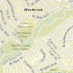 Sunstream Colorado Street Map