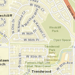 9501 Otis Street, Westminster, CO 80021 Street Map