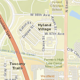 9618 Westminster Boulevard, Westminster Street Map