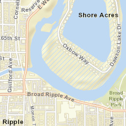 6312-6398 Westfield Boulevard, Indianapolis Street Map