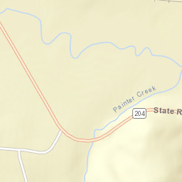 Chalfants Ohio Street Map