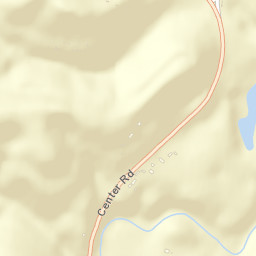 Brush Creek Ohio Street Map