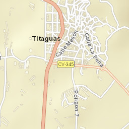 Titaguas Street Map