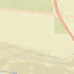 Rocky Colorado Street Map