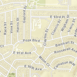 2200-2248 Eppinger Blvd Thornton Street Map