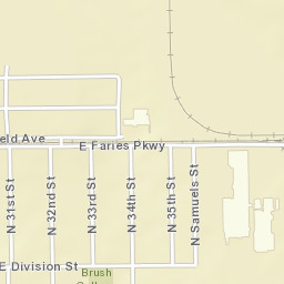 3137-3205 East Harrison Avenue, Decatur Street Map