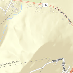 Powhatan Point Ohio Street Map