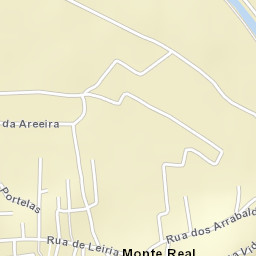 Monte Real Street Map