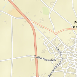 Peraleda de la Mata Street Map