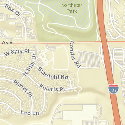 W 88th Ave, Thornton, CO 80260, USA Street Map