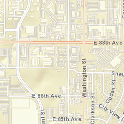 8866 Washington St, Denver, CO 80229 Street Map