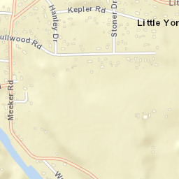 Little York Ohio Street Map
