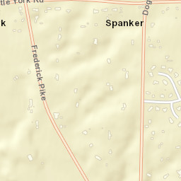 Spanker Ohio Street Map