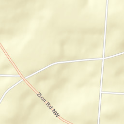 Ziontown Ohio Street Map