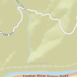 Cresta California Street Map