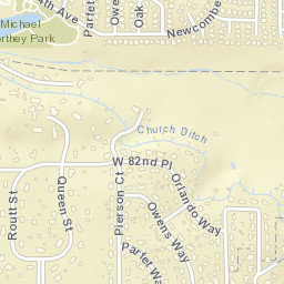 10870-10874 West 84th Avenue, Arvada Street Map