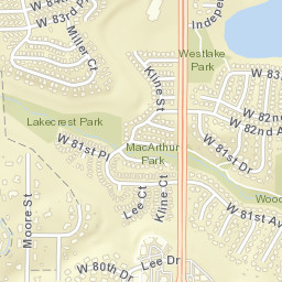 10463 West 82nd Avenue, Arvada, CO Street Map