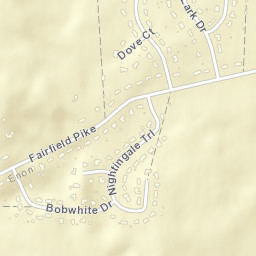 Houck Meadows Ohio Street Map