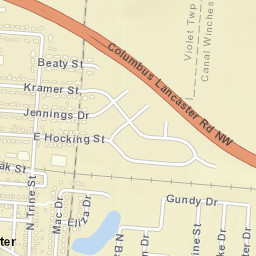 Kramers Addition Ohio Street Map