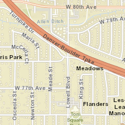 Westminster Street Map