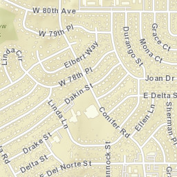 7941-7943 Linda Cir, Denver, CO 80221 Street Map