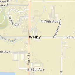 Welby Street Map