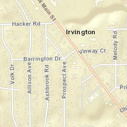 Irvington Ohio Street Map