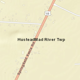 Hustead Ohio Street Map