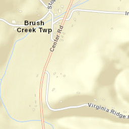 Stovertown Ohio Street Map