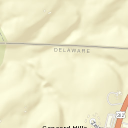 Concord Hills Delaware Street Map