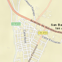 San Bartolomé de las Abiertas Street Map