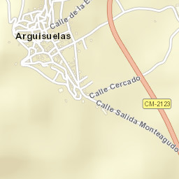 Arguisuelas Street Map