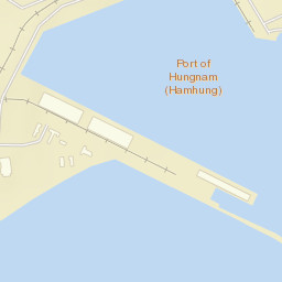Hŭngnam Street Map