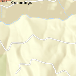 Cummings California Street Map