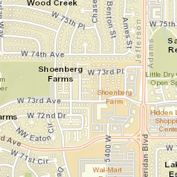 7550-7574 Harlan Way, Westminster, CO Street Map