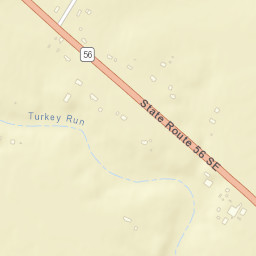 Chrisman Ohio Street Map