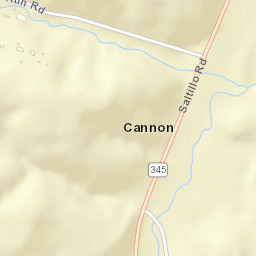 Cannon Ohio Street Map