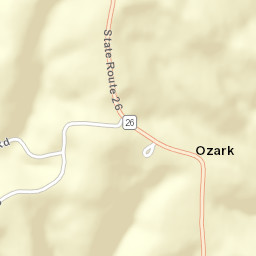 Ozark Ohio Street Map