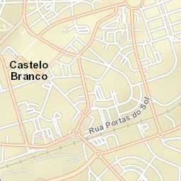 Castelo Branco Street Map